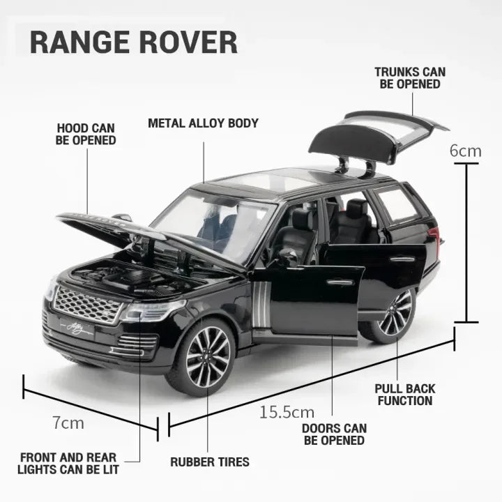 1:32 Diecast Range Rover Fifty Model Car