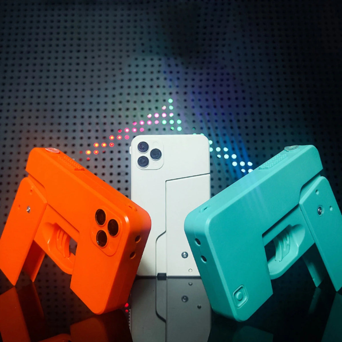 Manual Mini Foldable Iphone Water Gun Toy
