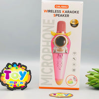 Rechargeable Spaceman Themed Handheld Bluetooth Microphone