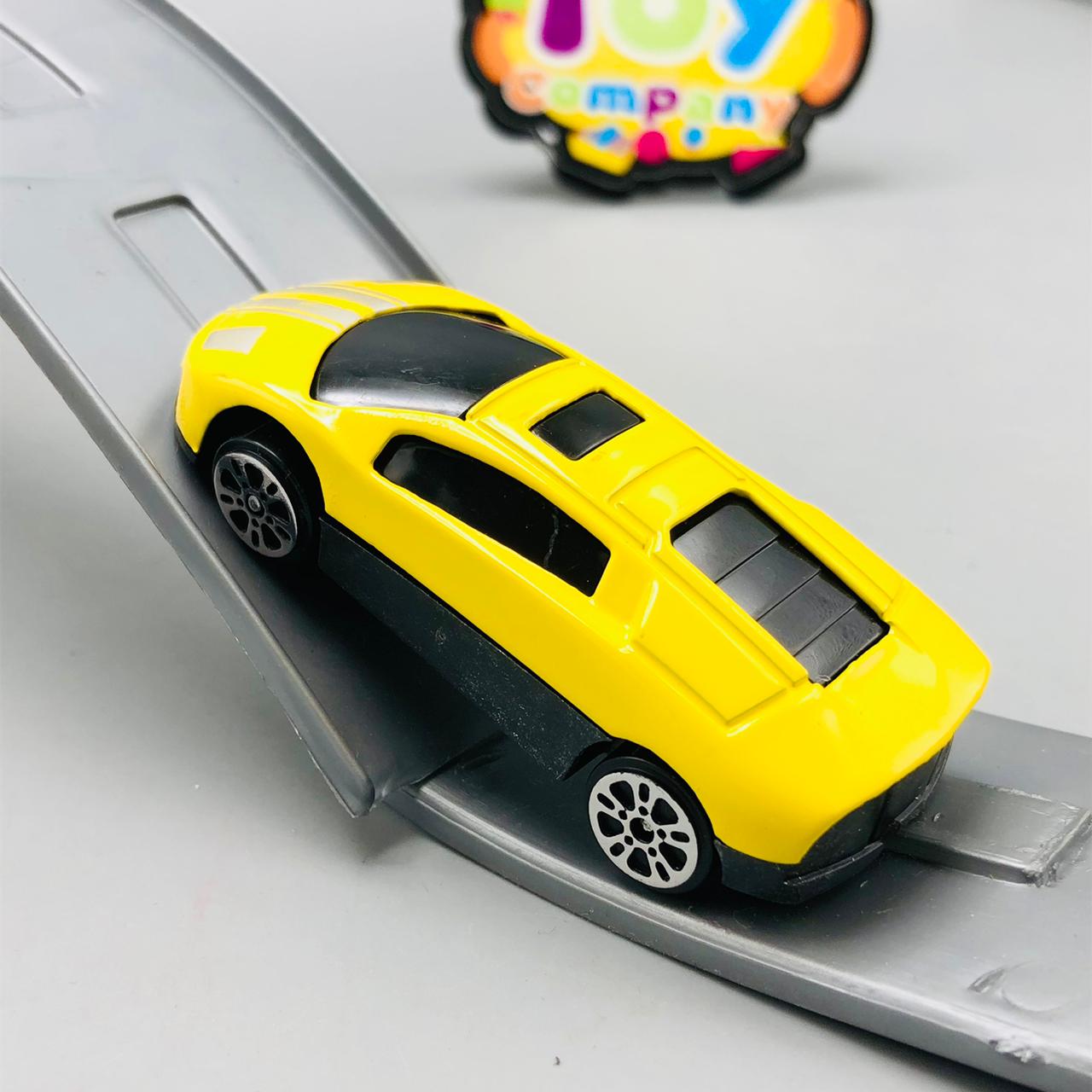 Hot Wheels Car Carrying Trailer Truck - 6Pcs Cars