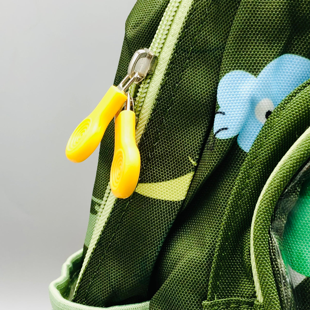 Dinosaur Themed Kids School Bag With Pouch