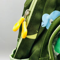 Dinosaur Themed Kids School Bag With Pouch