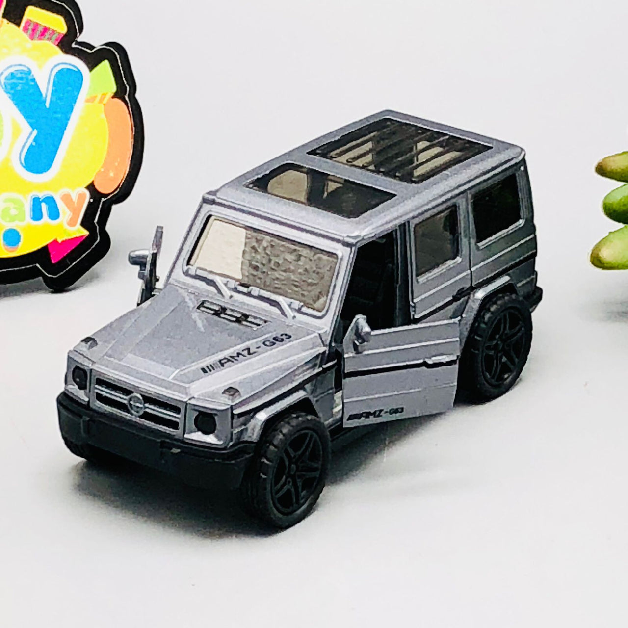 Diecast Friction Light & Sound Off-Road Jeep
