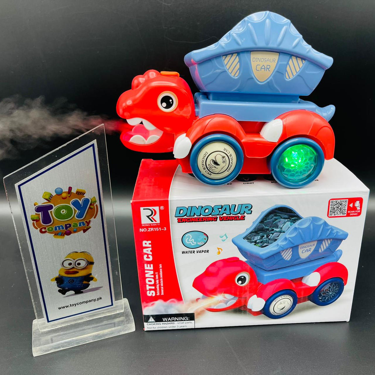 Dinosaur Water Spray Car