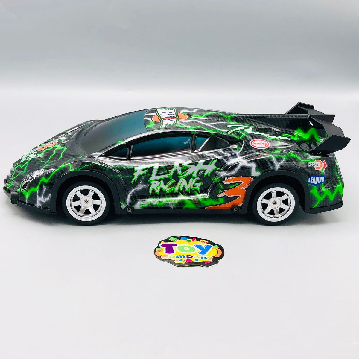 Remote Control Power Racing Car With RGB Lights & Sound