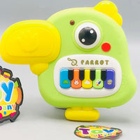 Battery Operated Mini Parrot Musical Piano