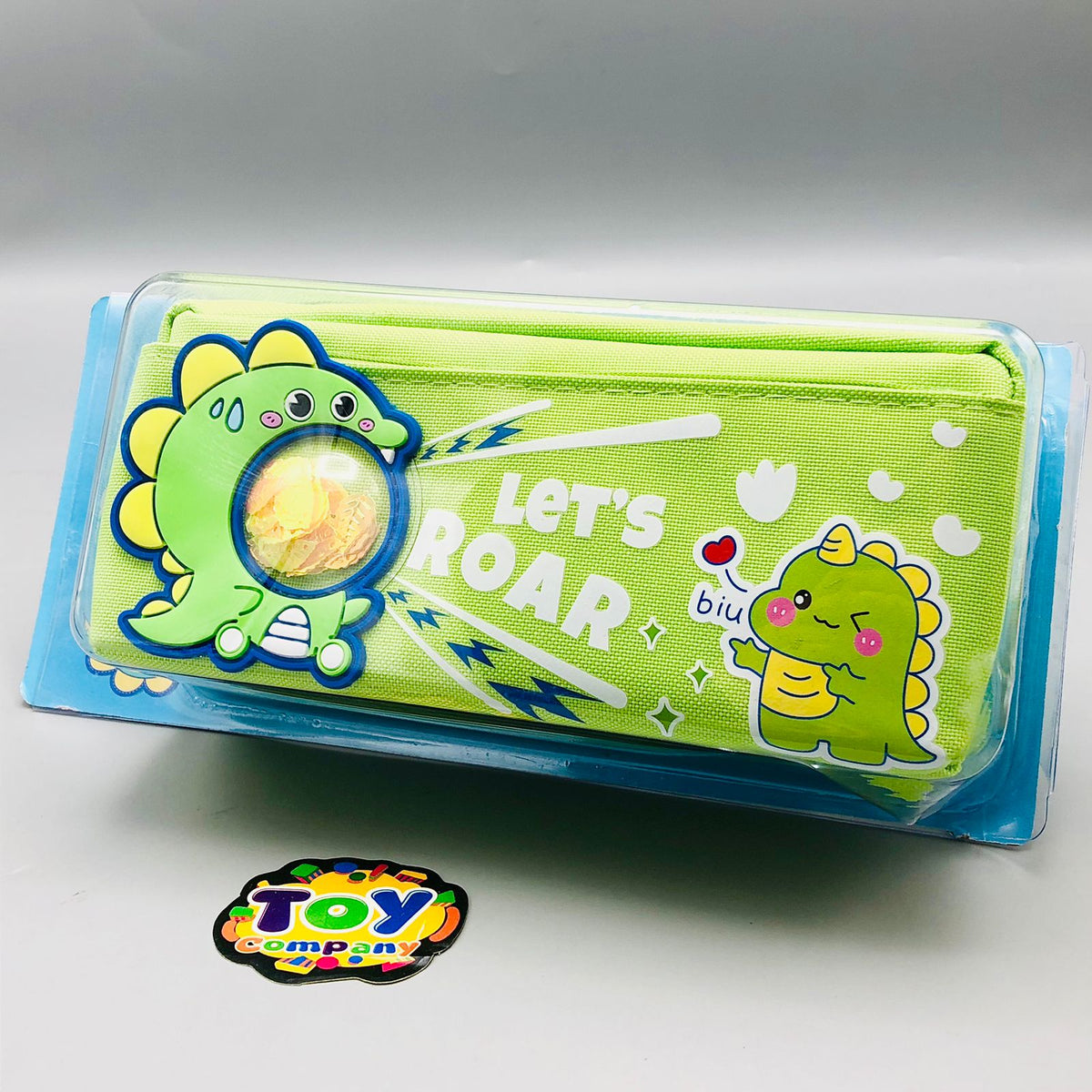 Let's Roar Kids Pencil Pouch