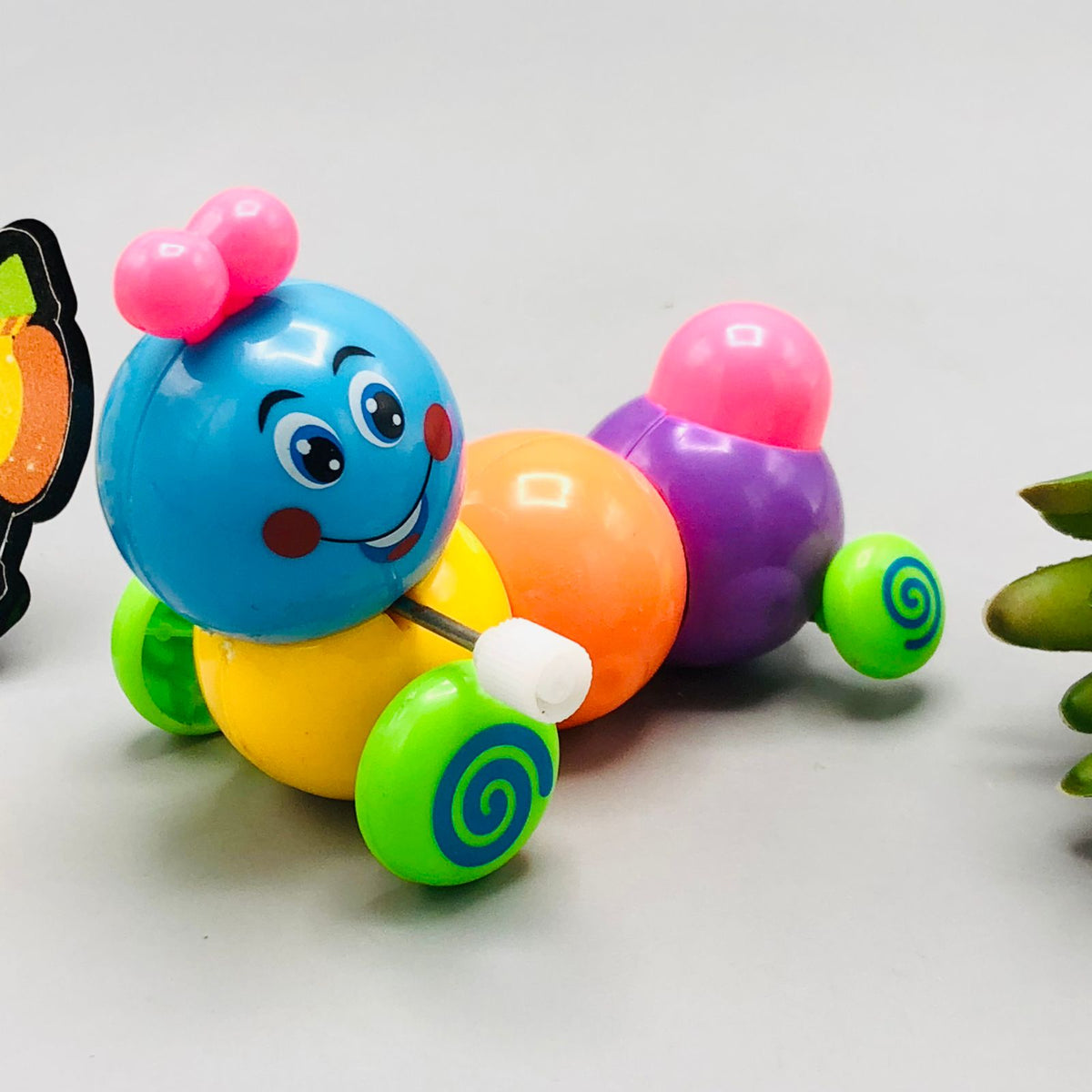 1Pc Wind up Little Insect Caterpillar Toy - Minor Fault