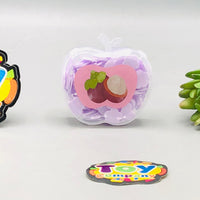 1Pc Portable Travel Apple Shape Paper Soap