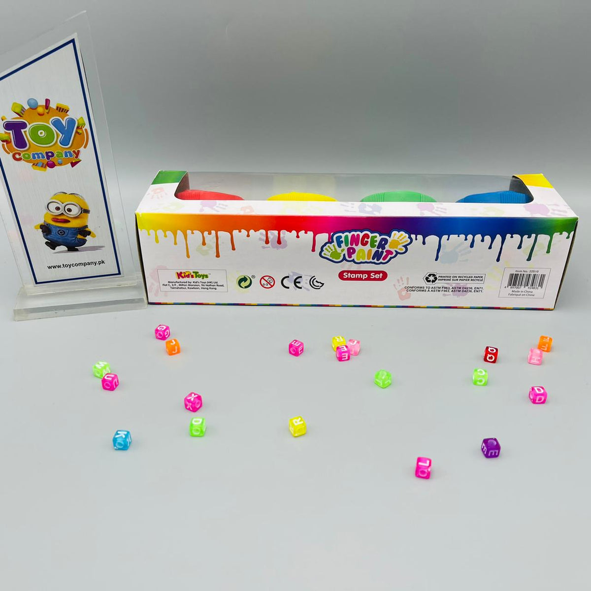 Finger Paint Stamp Set