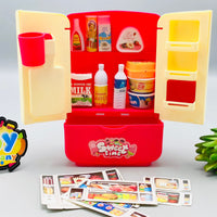 Pretend Play Frozen Food Refrigerator Set