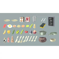 Water & Steam Modern Kitchen Set With Light & Sound - 43Pcs