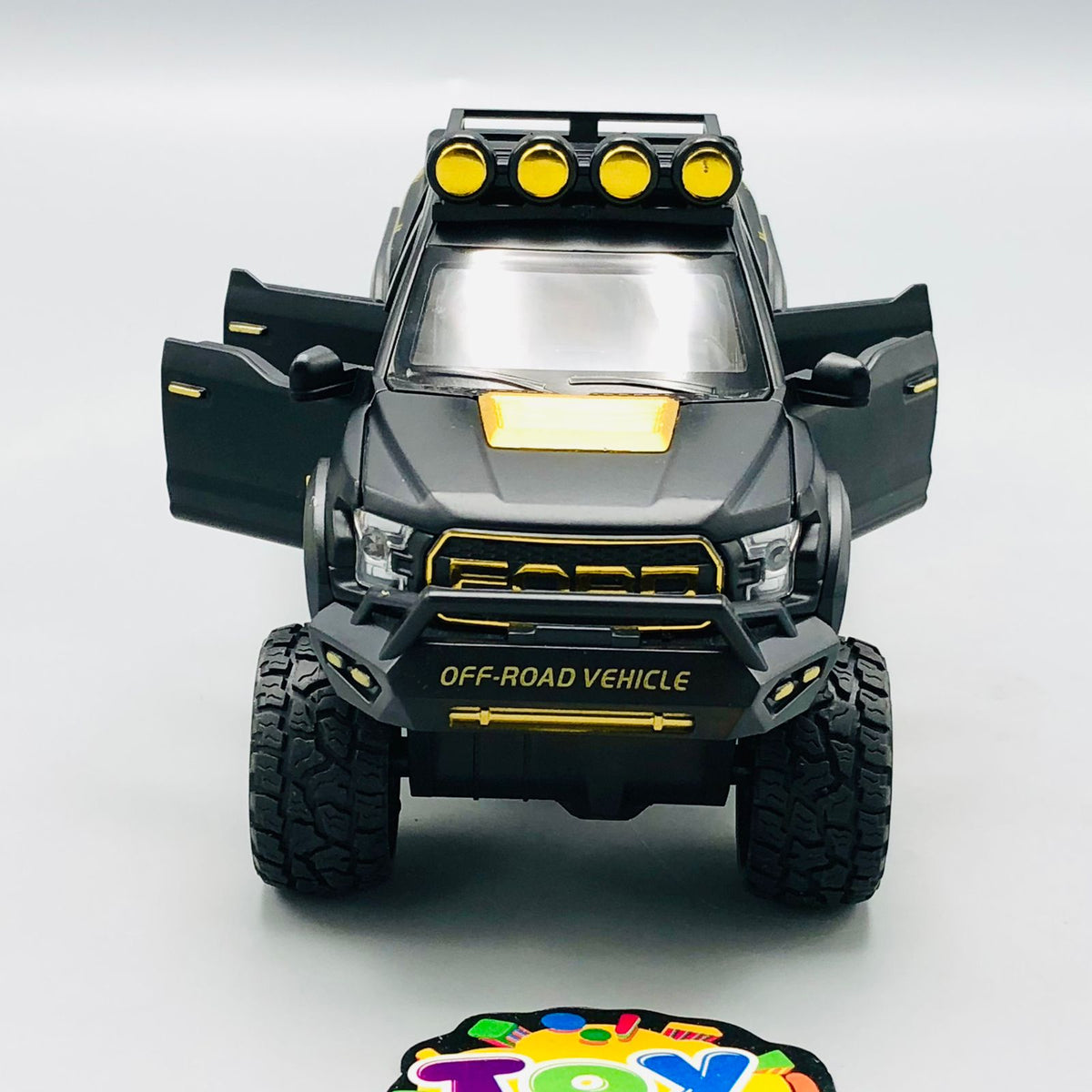 1:24 Diecast Ford Raptor Off-Road Pickup Truck