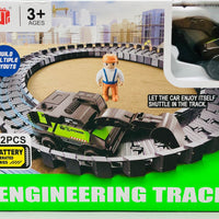 52Pcs Battery Operated Engineering Track Set