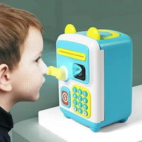 Electronic Face Recognition & Password Unlock Piggy Bank