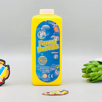 500ml Colorful Bubble Liquid Bottle