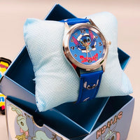 Stitch Themed Kids Stainless Steel Frame Watch