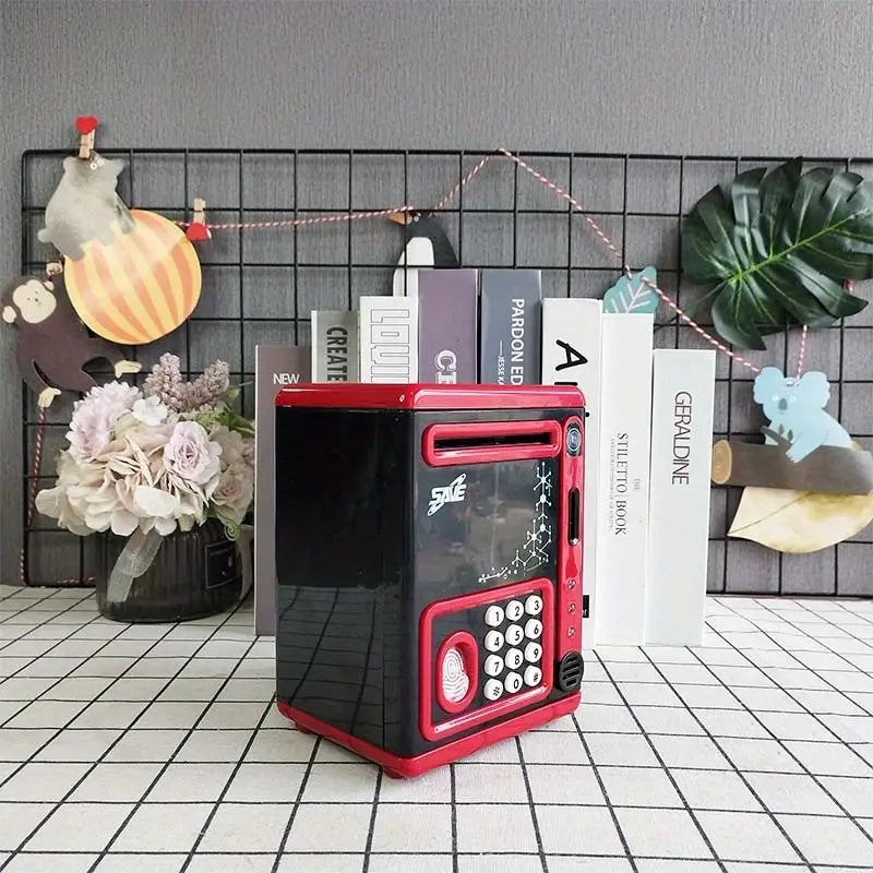 Battery Operated Face Recognition & Fingerprint ATM Machine