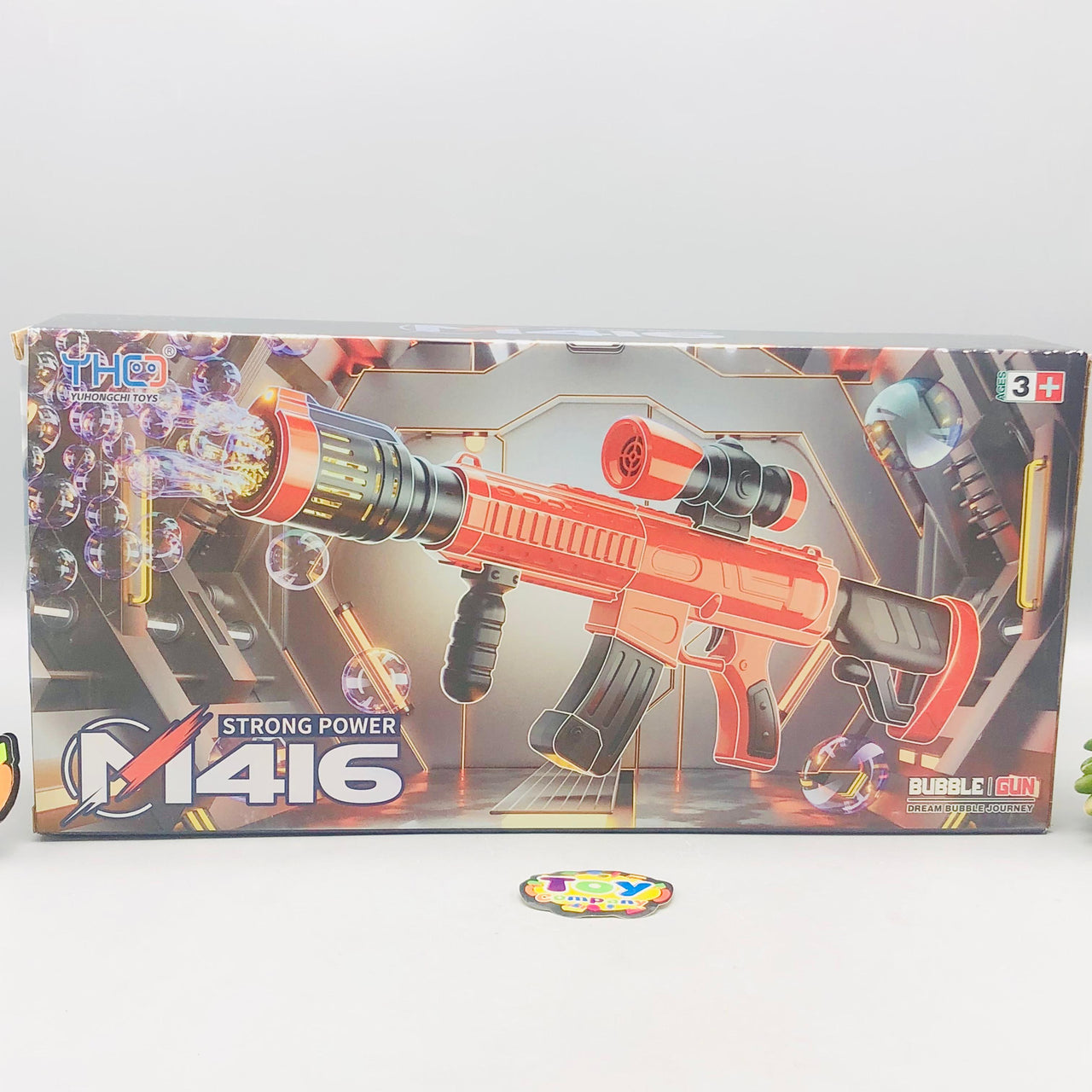 Electric M416 Colorful Bubble Blowing Rifle
