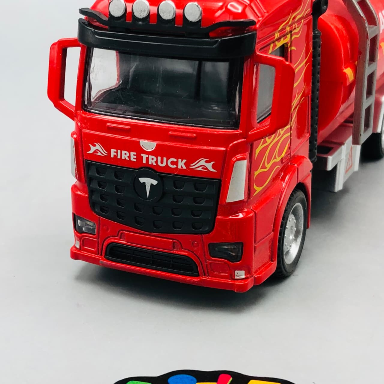 1Pc Pullback Fire Container Truck