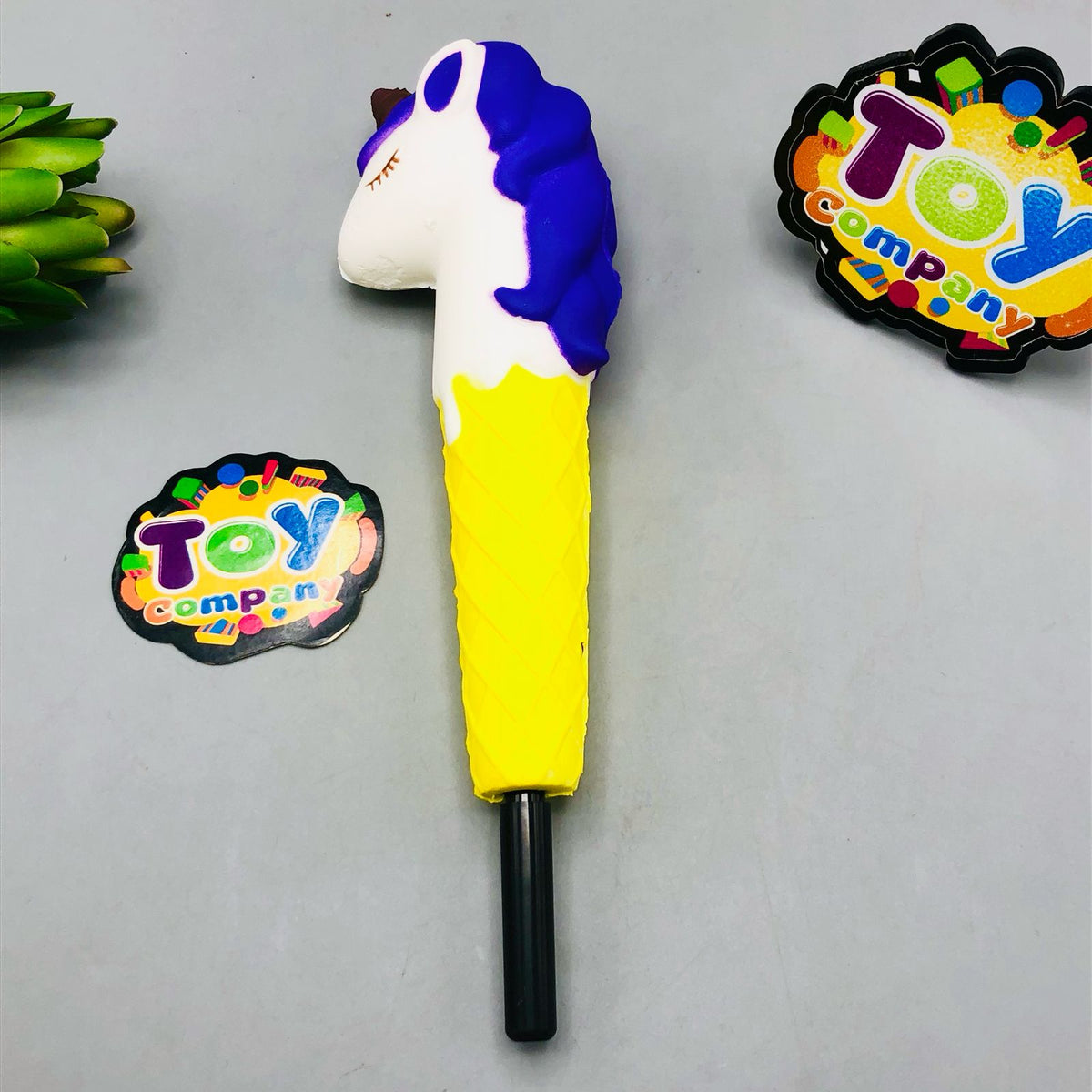 Squishy Unicorn With Pen