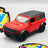 1:36 Mini Diecast Ford Bronco Model Car - 1Pc