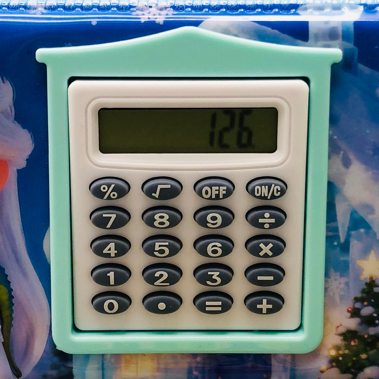 Snow & Ice Double-Sided Geometry Box With Calculator