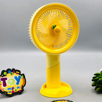 8.5* Inches Rechargeable Fruit Desktop Fan