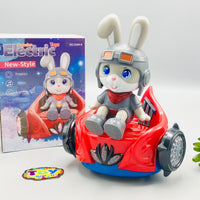 Thumbnail for Electric Rotating Fangle Rabbit With Light & Music