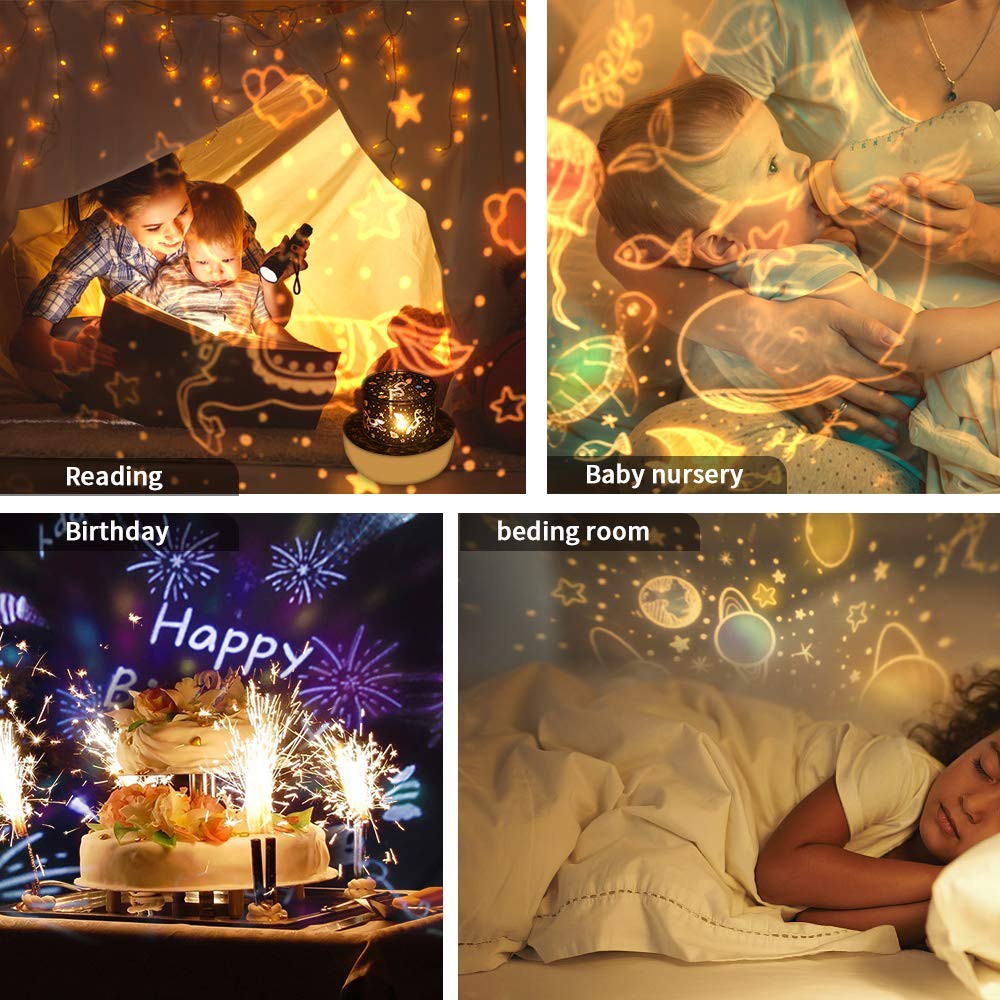Kids Night Lights Projector Lamp