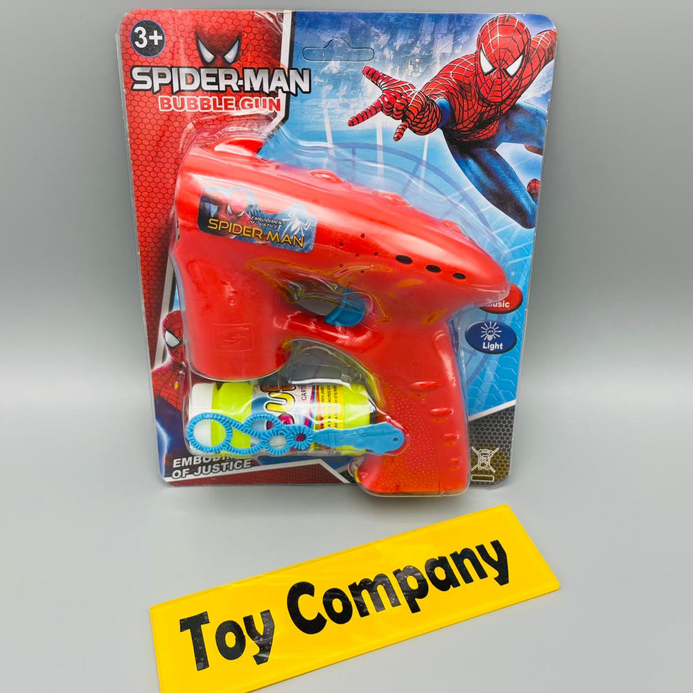 Spider Man Bubble Gun