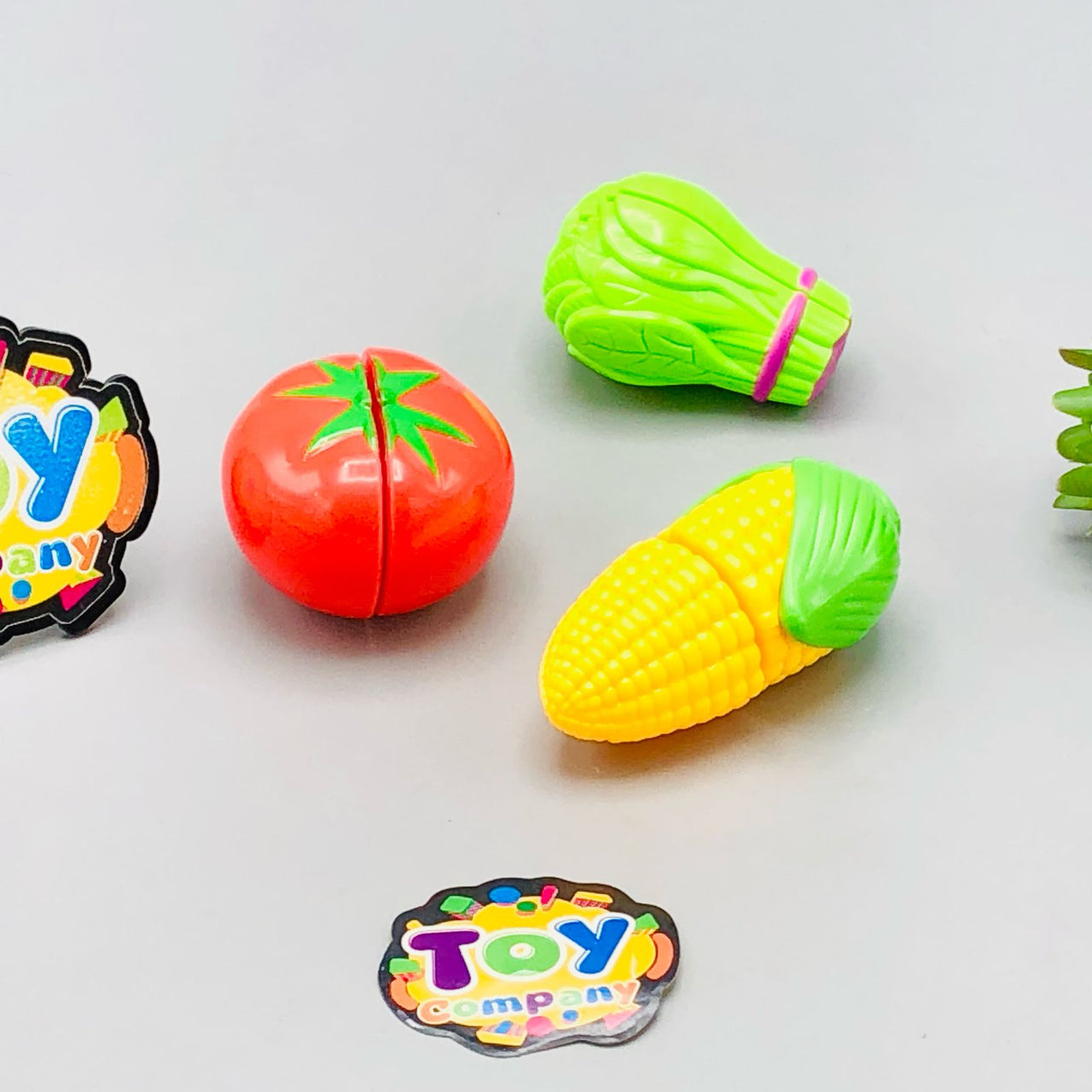 17Pcs Pretend Play Vegetable & Fruit Cutting Set