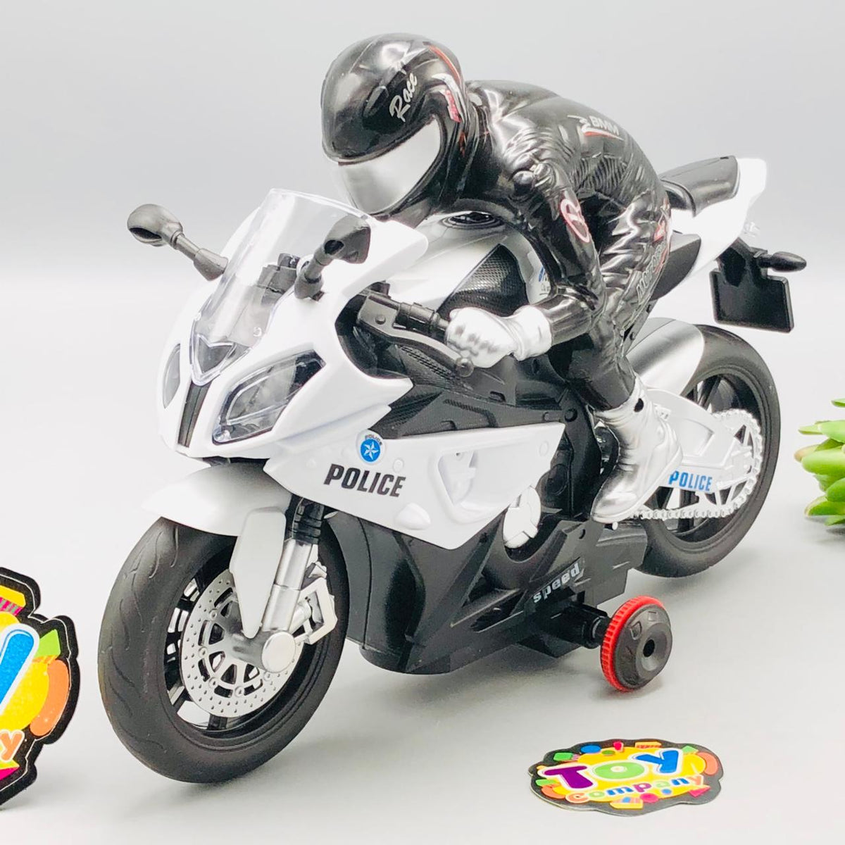 1:20 RC BMW S1000 Stuntman Police Bike