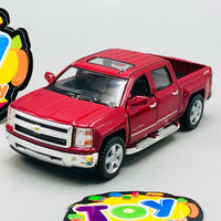 1:46 Kinsmart 2014 Chevrolet Silverado Model