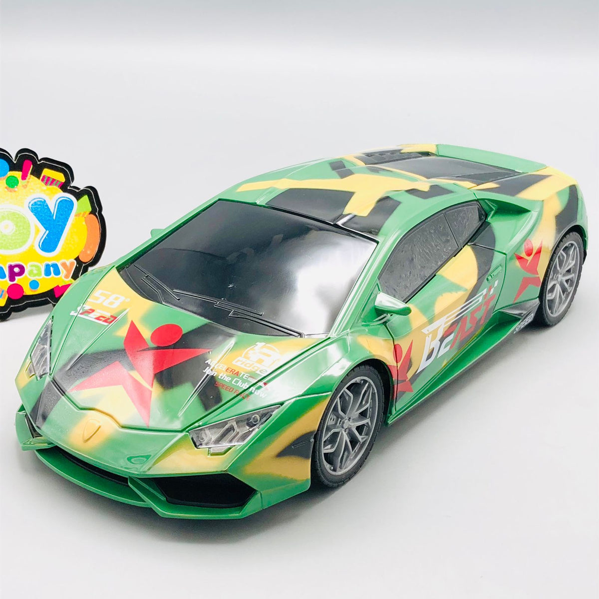 Remote Control Rechargeable Explosion Racing Car