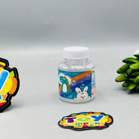 12 Holes Battery Operated Angel Colorful Bubble Gun