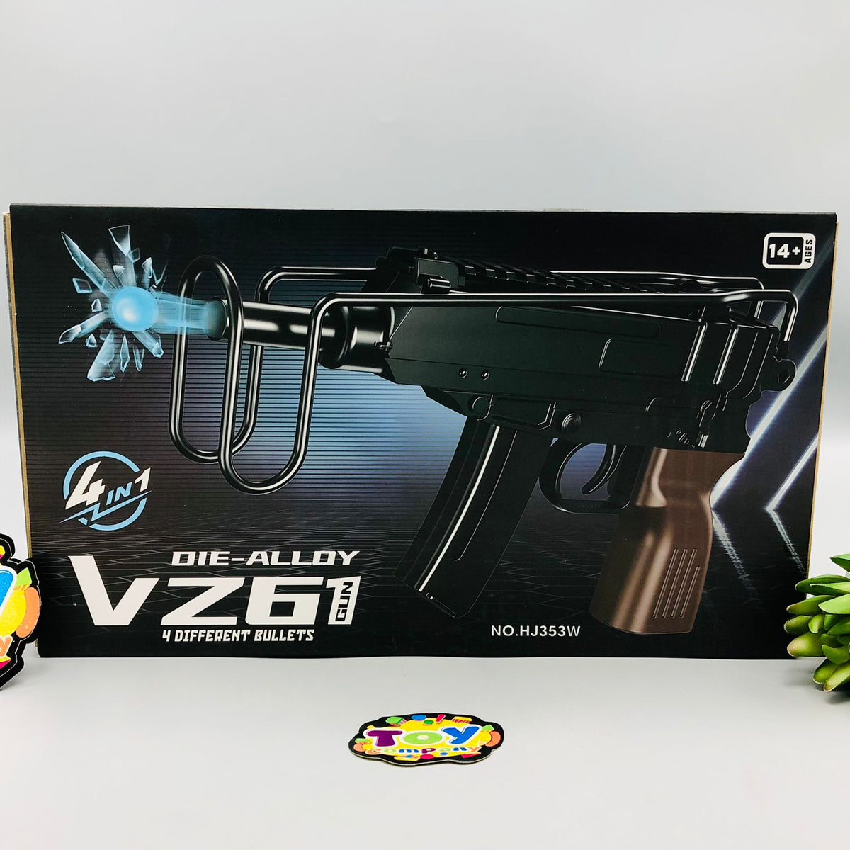 4in1 Alloy VZ61 Scorpion High Performance Model Gun