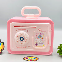 Kids Password & Face Recognition ATM Machine - Pink