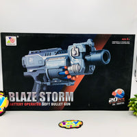 Electric Blaze Storm Soft Bullet Gun
