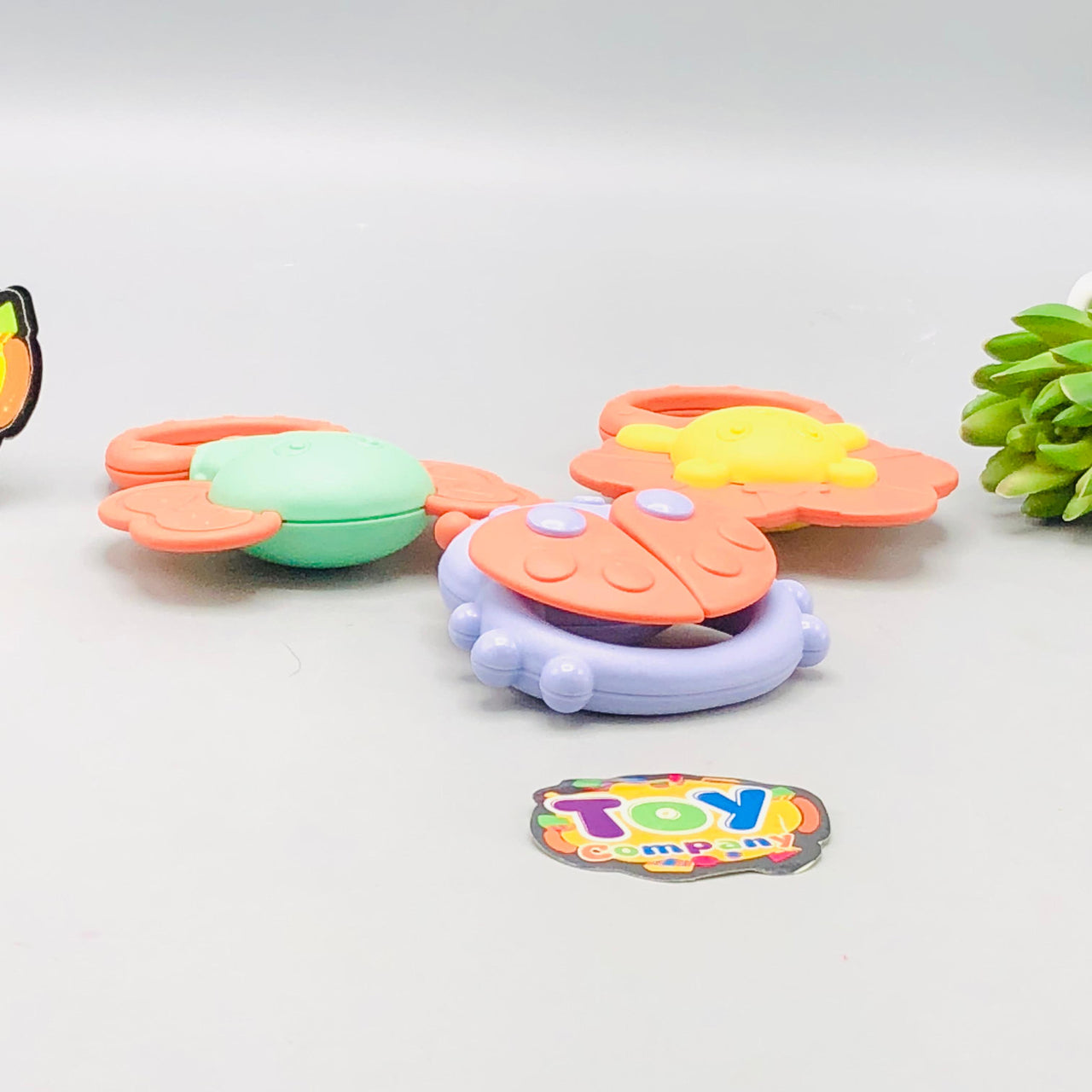 10Pcs Premium Baby Teether & Rattles With Storage Box