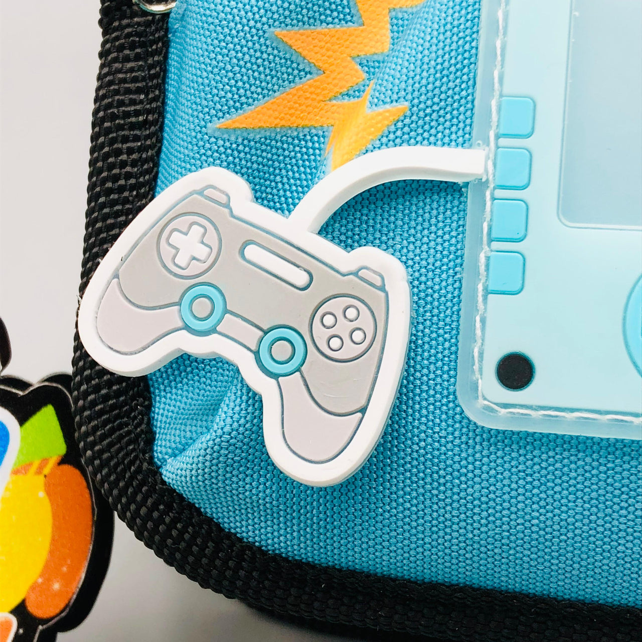 Premium Game Themed Kids Pencil Pouch - Turquoise