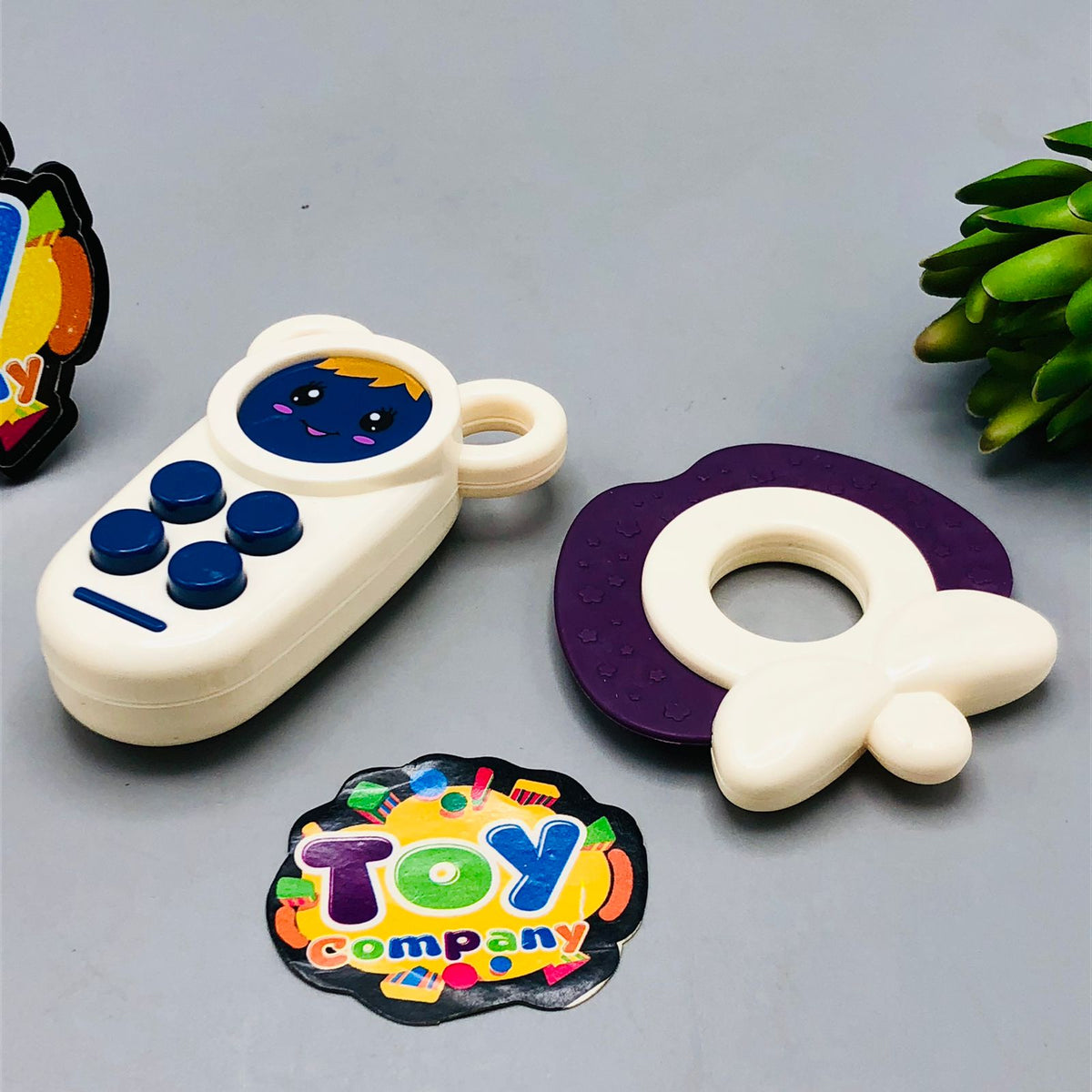 12Pcs Baby Puzzle Teether & Rattle Set