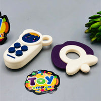 12Pcs Baby Puzzle Teether & Rattle Set