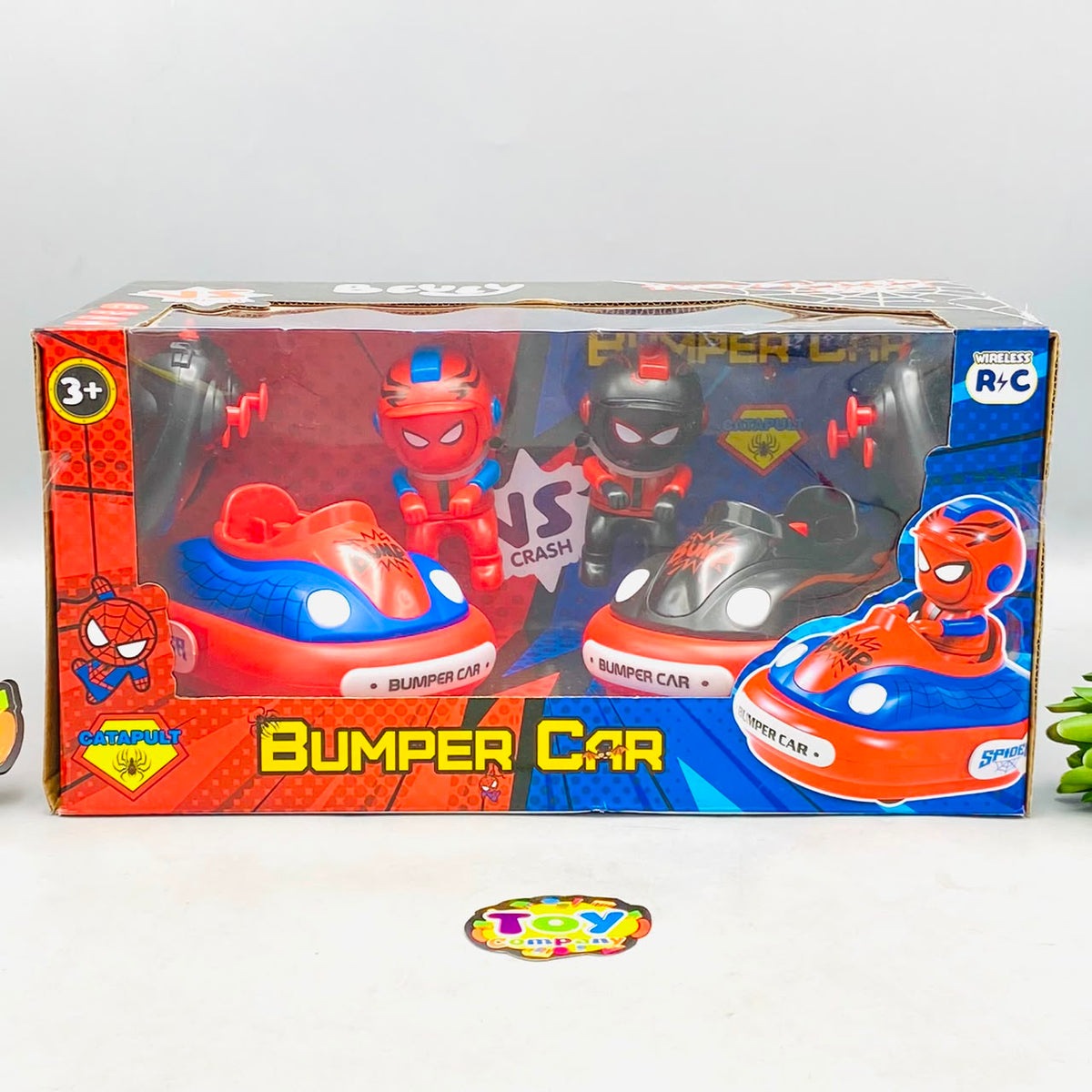 RC Two Player Spiderman Themed Bumper Car