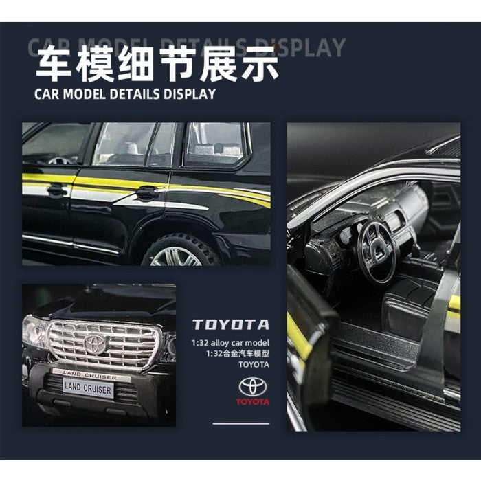 1:32 Diecast Toyota Land Cruiser Model Car