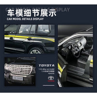 1:32 Diecast Toyota Land Cruiser Model Car