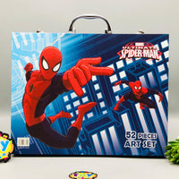 52Pcs Premium Spiderman Themed Kids Painting Kit Briefcase