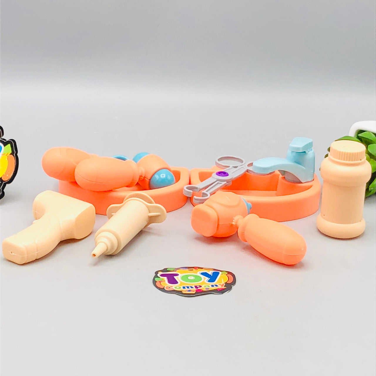 19Pcs Pretend Play Kids Doctor Medical Suitcase