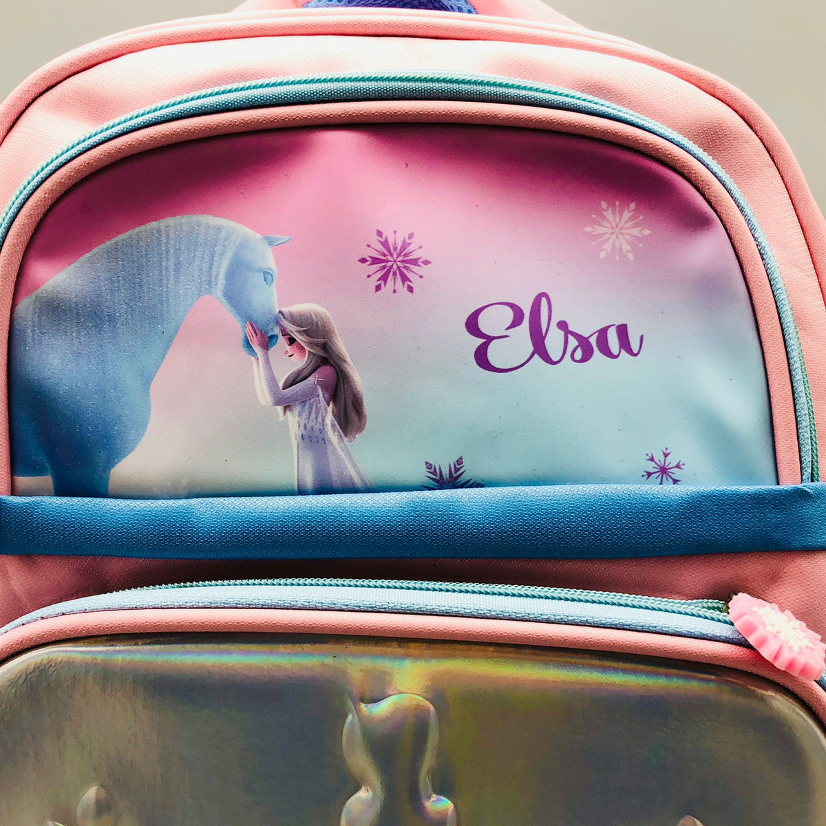 12* Inches Premium Elsa Themed Montessori School Bag