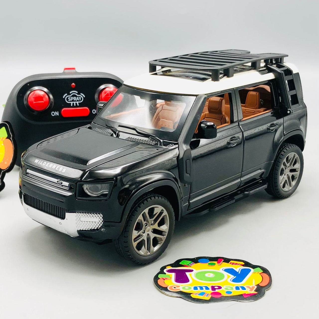 1:22 RC Diecast Land Rover Defender Model Car With Smoke